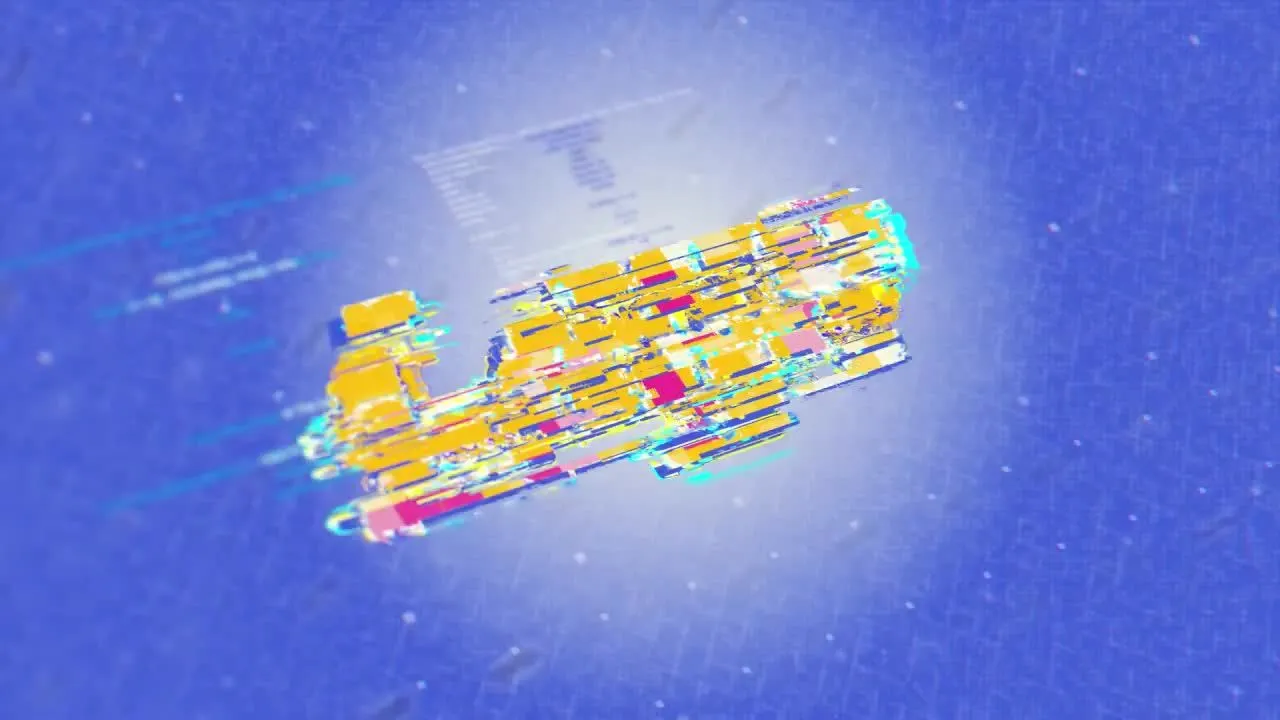 简约时尚分层徽标像素设计精选AE模板