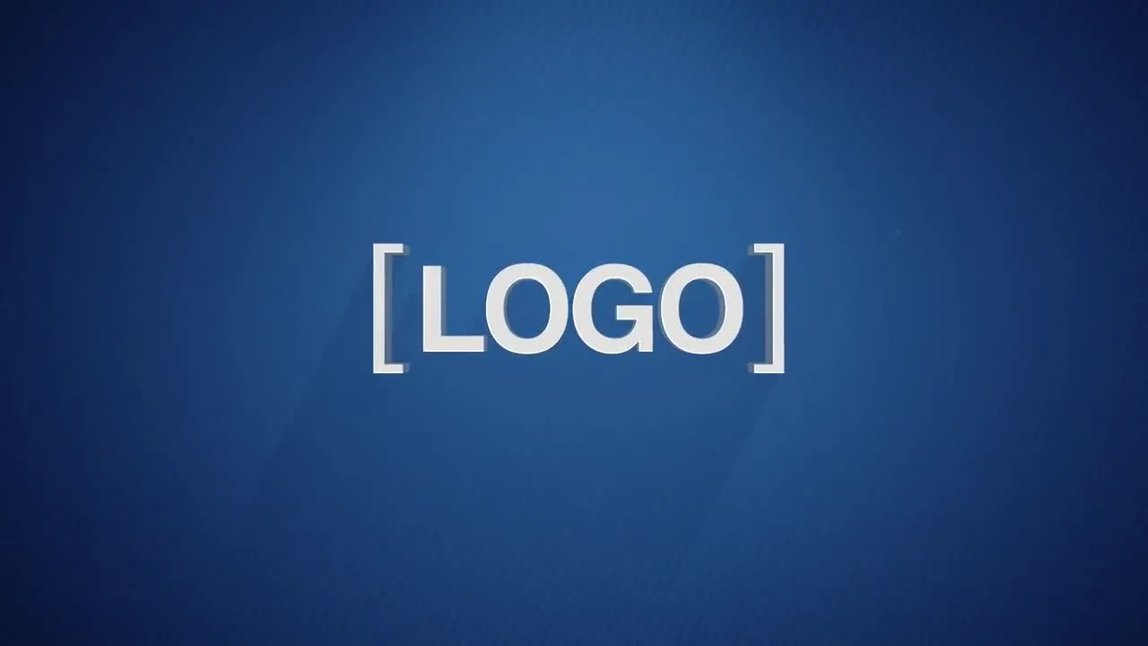 流畅的4K徽标显示ae模板