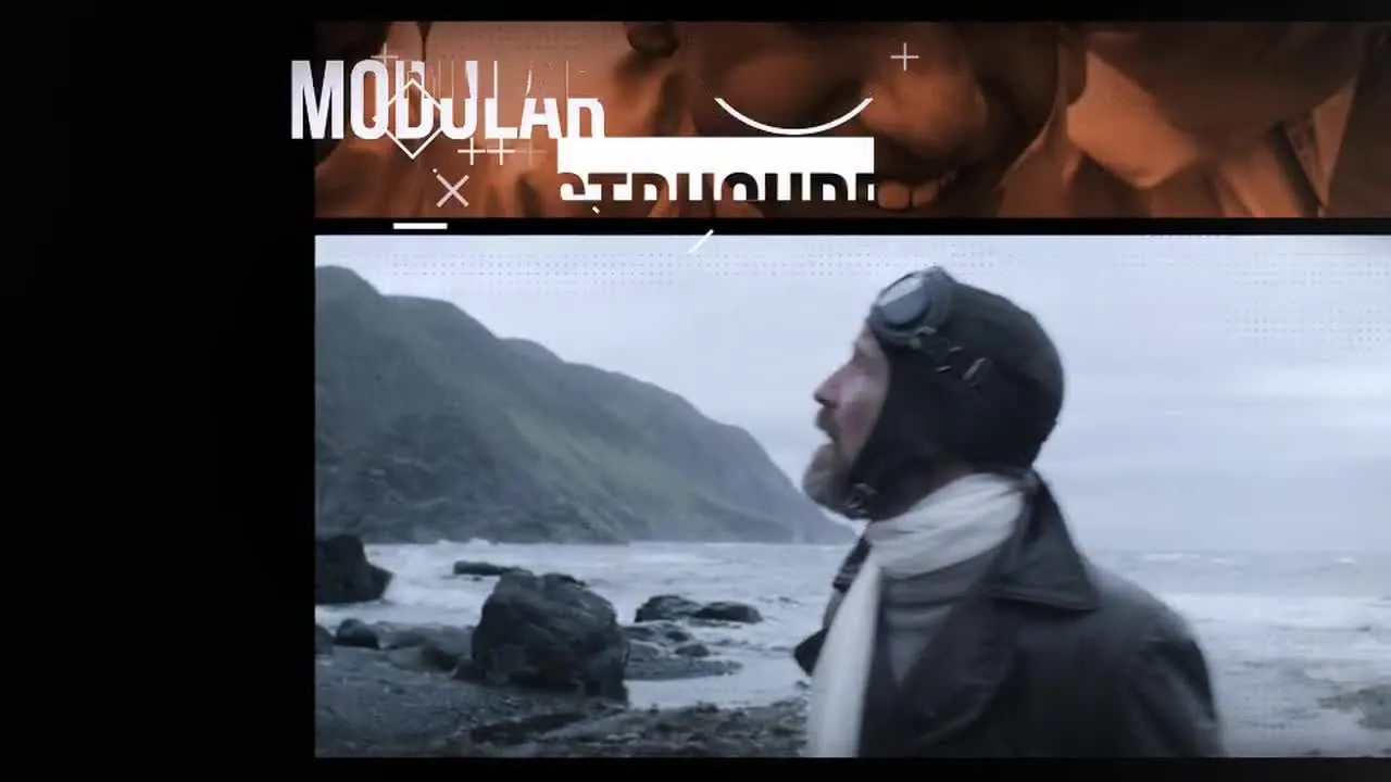 杜比故障动画过渡效果像素设计精选AE模板