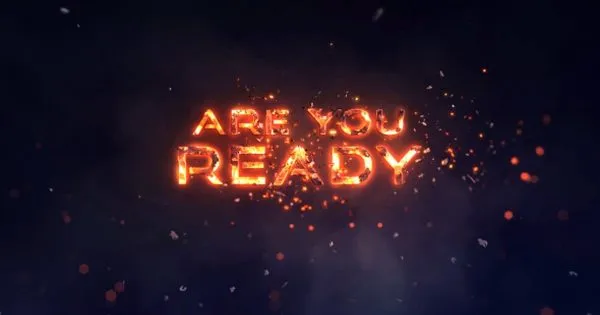 史诗风格火焰燃烧特效视频标题像素设计精选AE模板 Epic Fire Titles