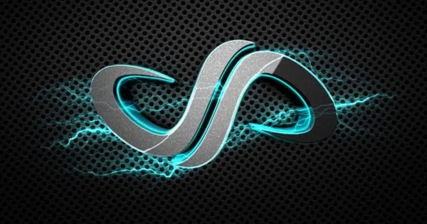 3D闪电重金属特效logo演示像素设计精选AE模板 Fuse Reveal