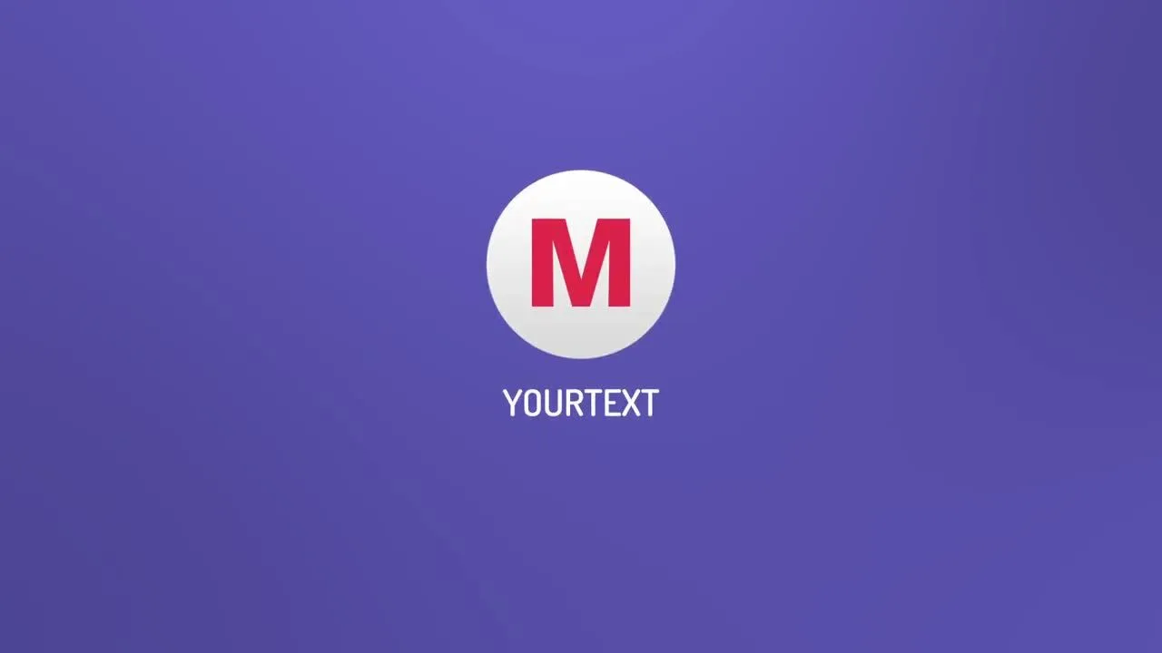 平面简单标志像素设计精选AE模板