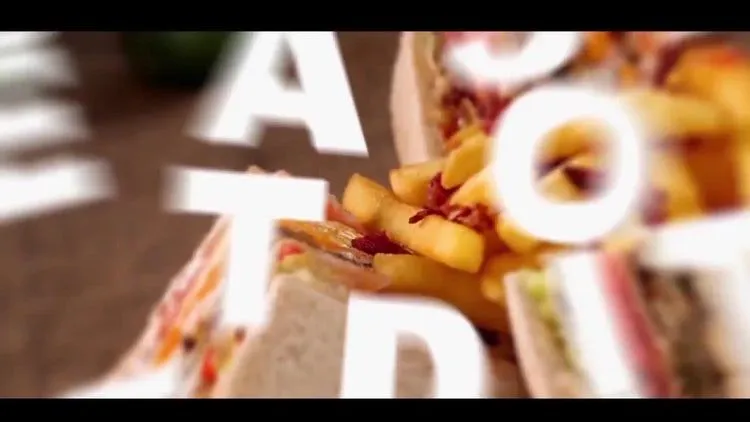 清新纯净的文本动画ae模板