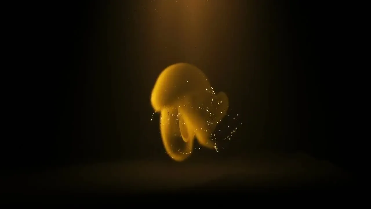 炫彩烟雾粒子环绕logo片头展示像素设计精选AE模板