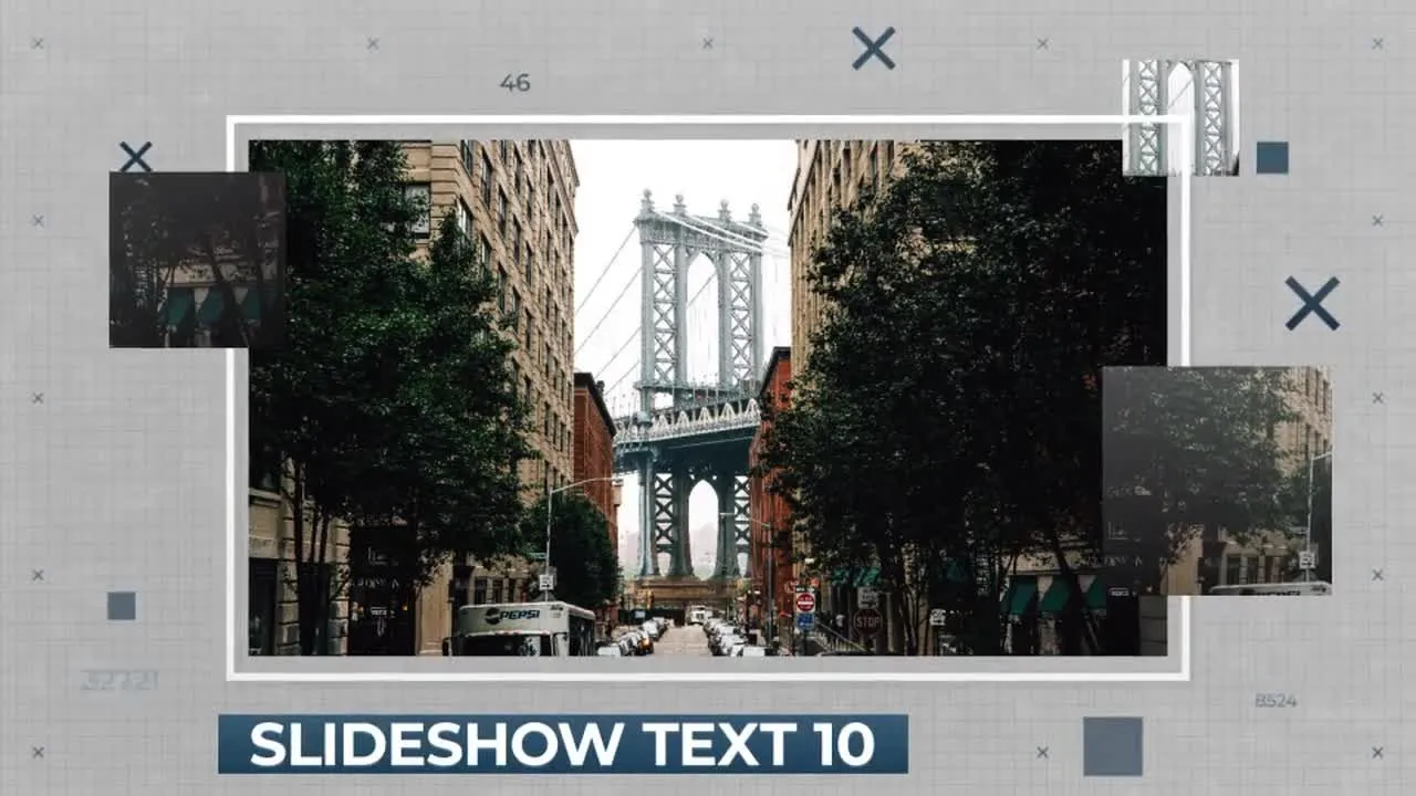 现代时尚的企业幻灯片动画像素设计精选AE模板