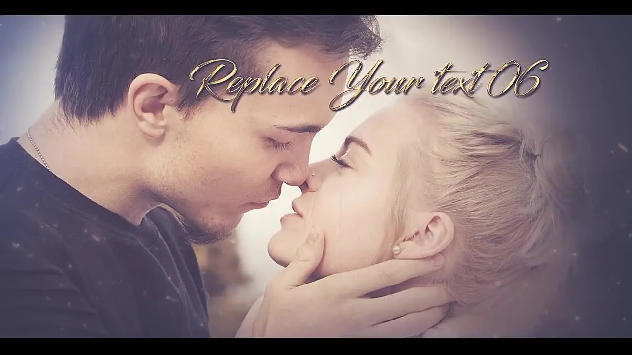 设计精美的婚礼照片幻灯片像素设计精选AE模板