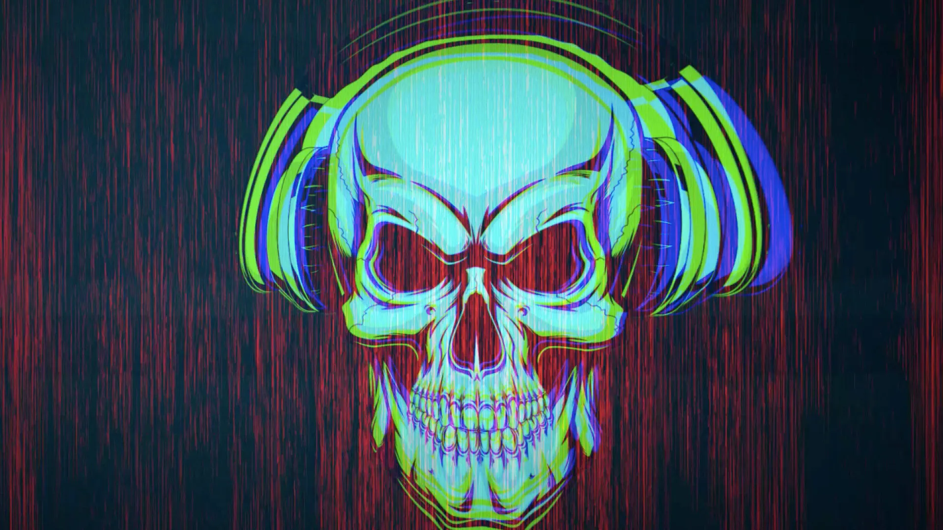 信号损坏Logo动画像素设计精选AE模板