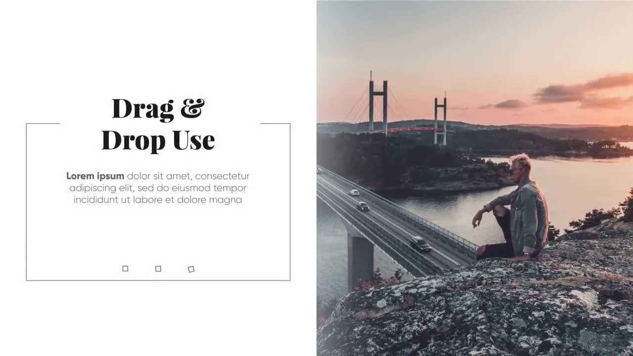 整洁简单现代的企业宣传介绍像素设计精选AE模板