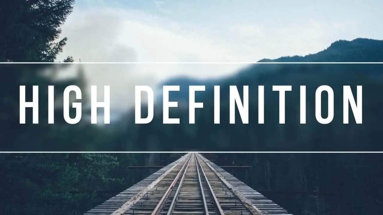 现代简洁动态动画的视差幻灯片像素设计精选AE模板