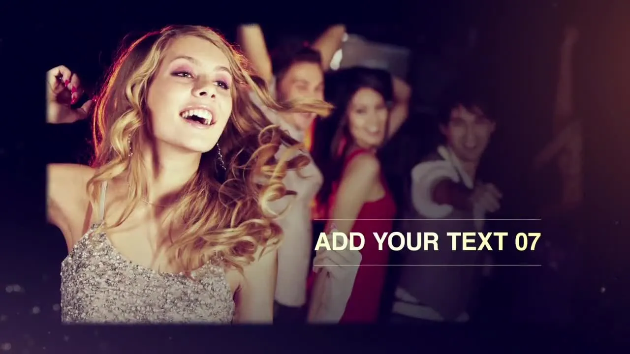 快节奏和有趣的幻灯片放映机像素设计精选AE模板