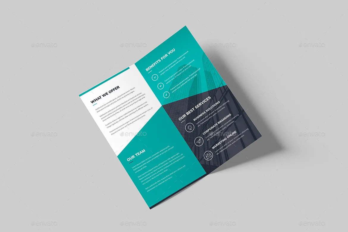 典型的正式的企业商务四折页模板下载插图(18)