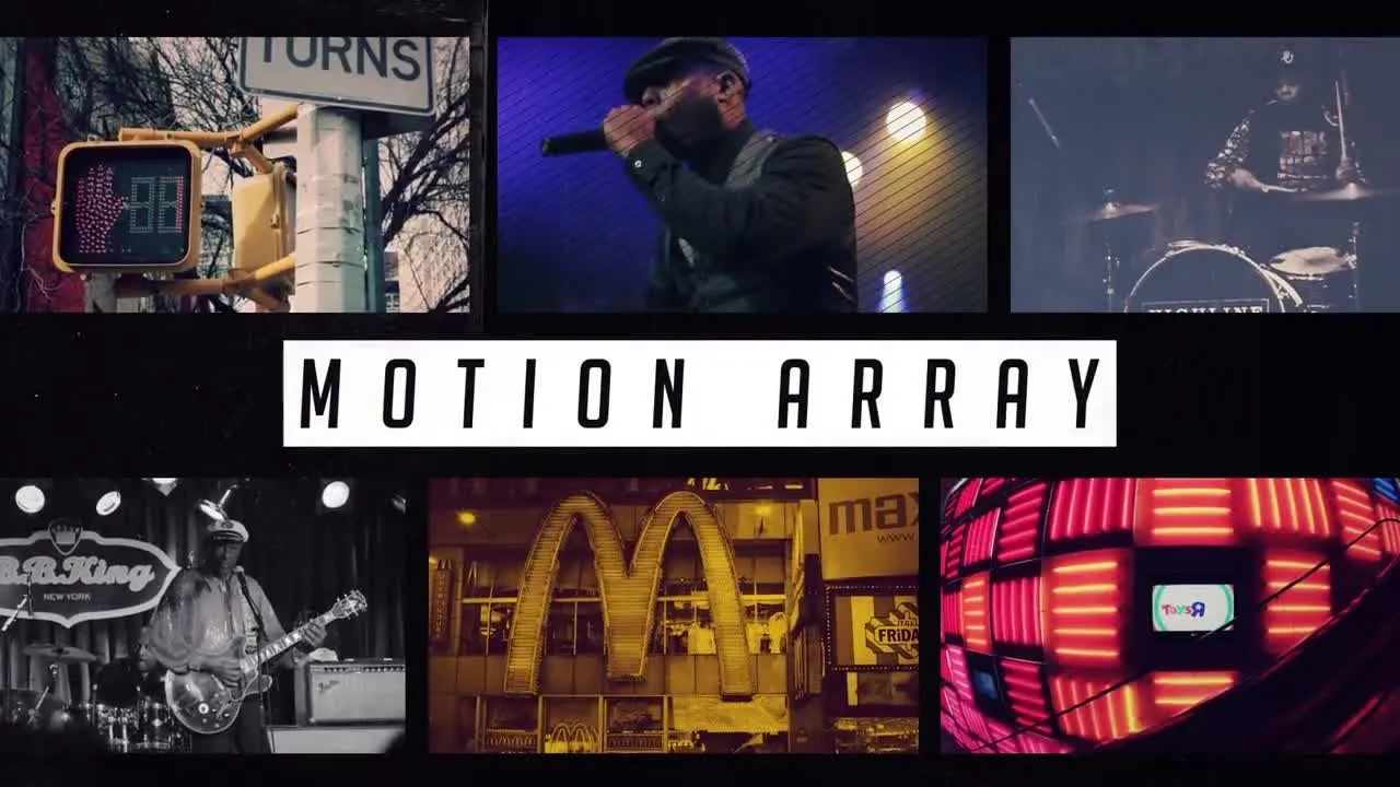 色彩缤纷低调创意文本动画像素设计精选AE模板