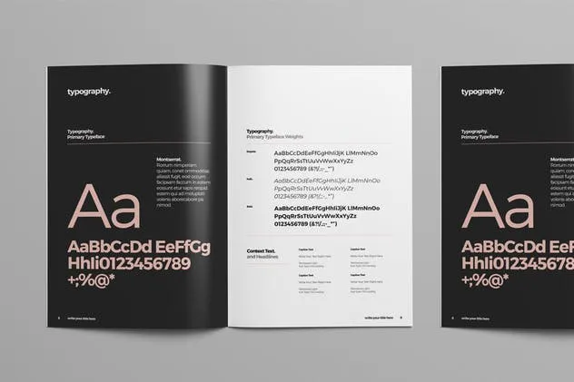 品牌手册/品牌策划文案设计模板 Brand Guideline插图(3)