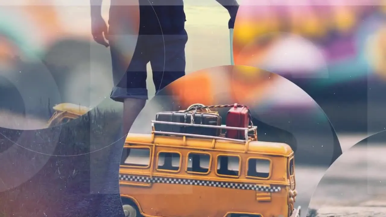 简单幻灯片动画像素设计精选AE模板