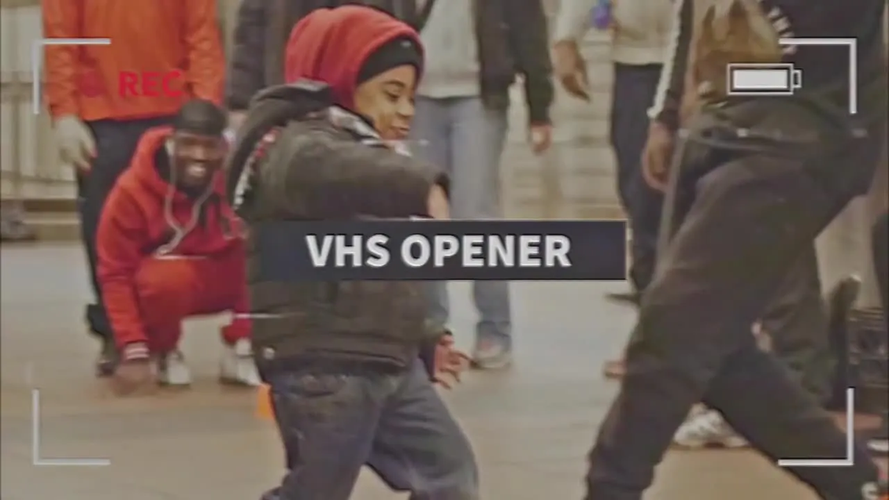 崭新的VHS简介像素设计精选AE模板