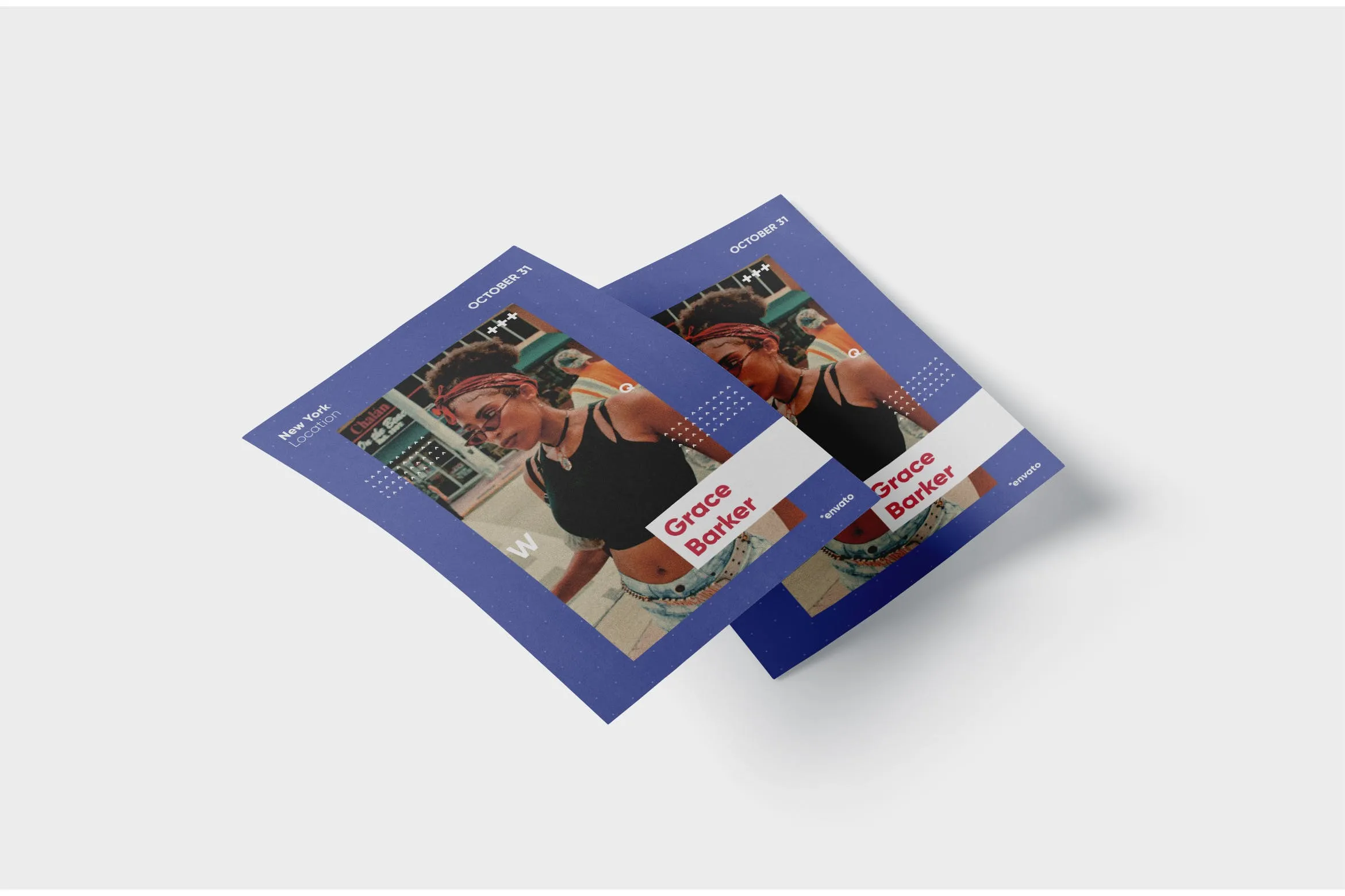 时尚品牌服饰宣传海报PSD素材像素设计精选模板 Fashion Poster Template