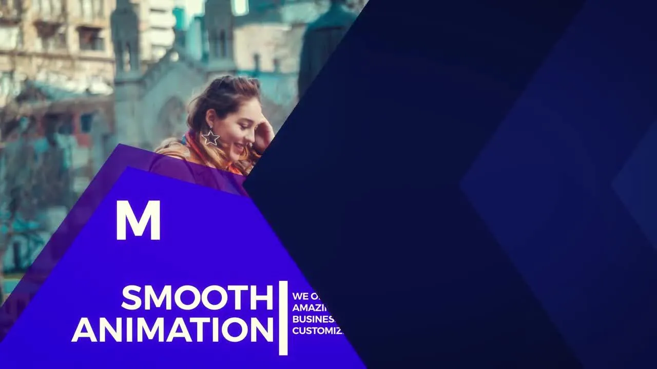 企业介绍简单动画像素设计精选AE模板