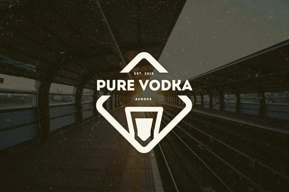 15款复古风格Logo&徽章设计模板v03 15 Vintage Logos & Badges 003插图(2)