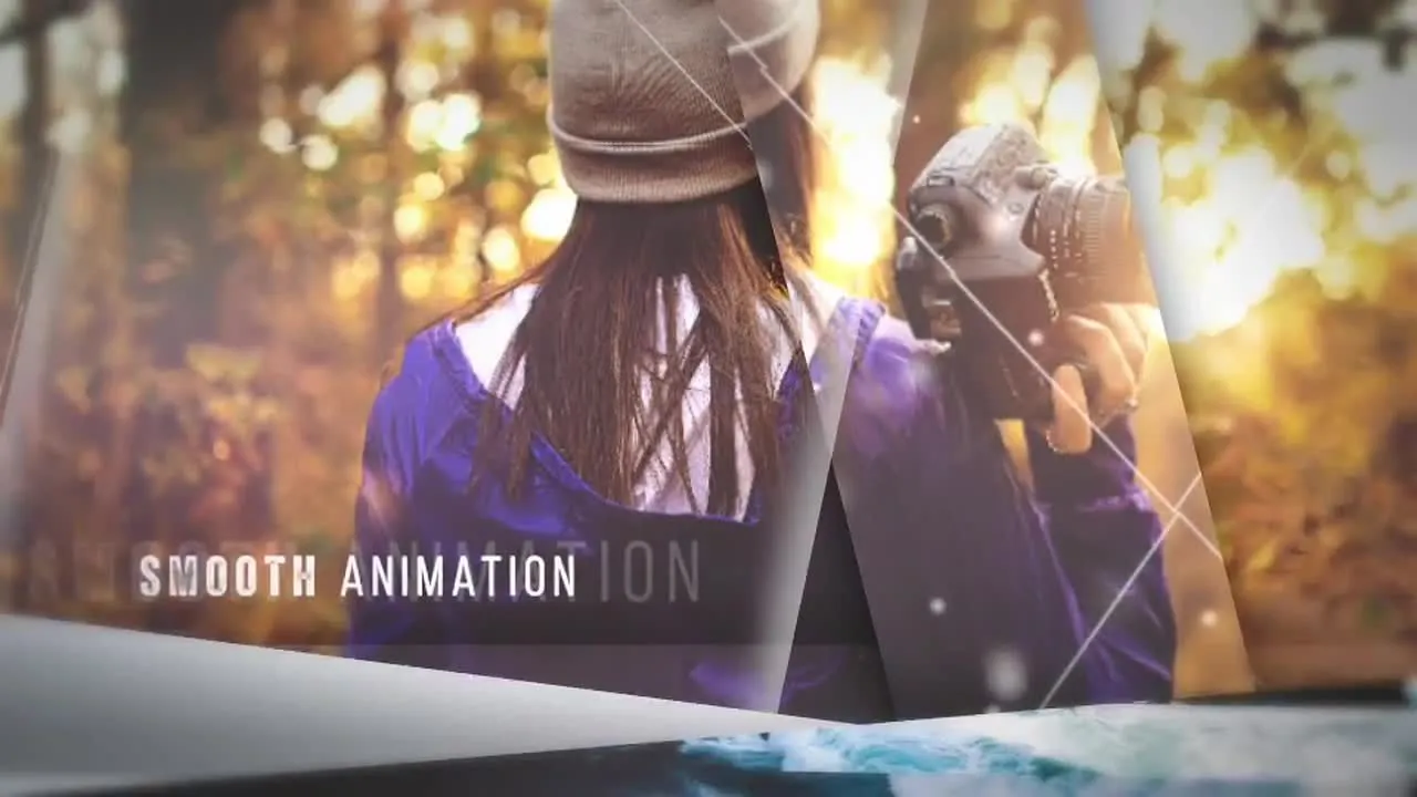 震撼史诗图文切换效果像素设计精选AE模板