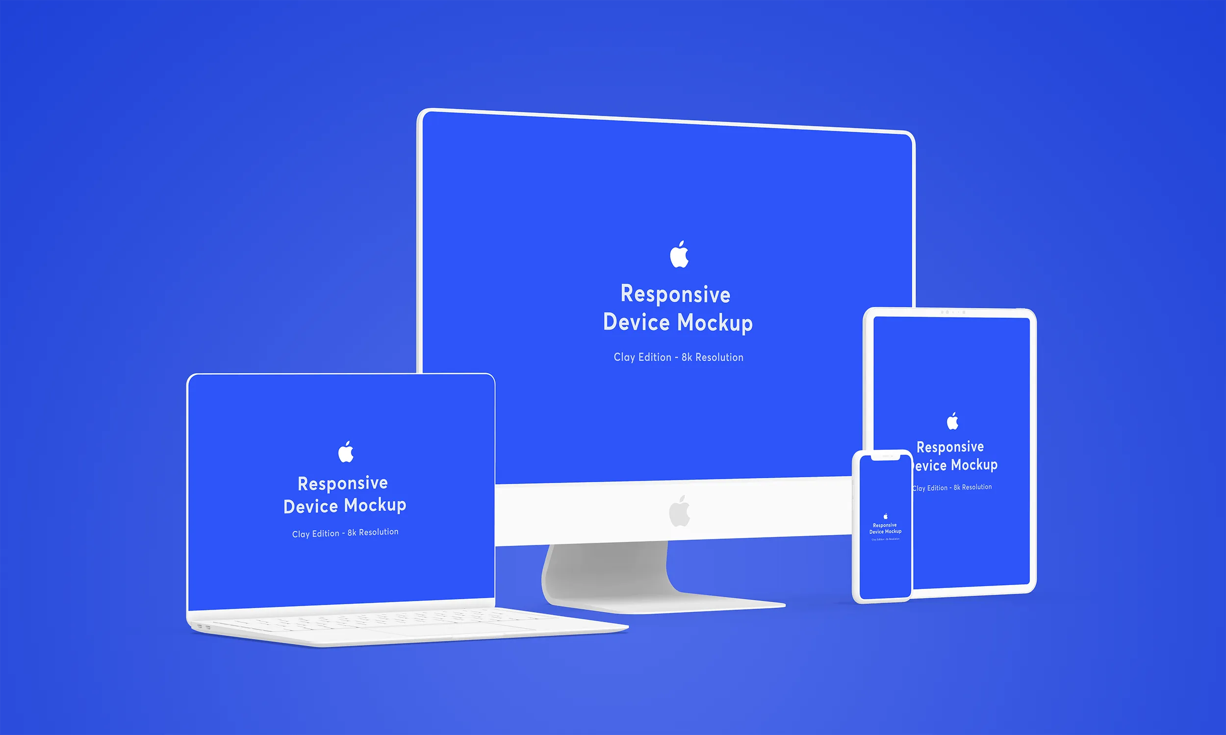 极简主义风格响应式交互设计效果图预览素材库精选样机v3 Responsive Device Mockup 3.0插图(3)