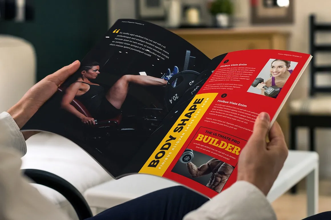 30页时尚的旅行、投资组合杂志模板下载[indd]插图(8)