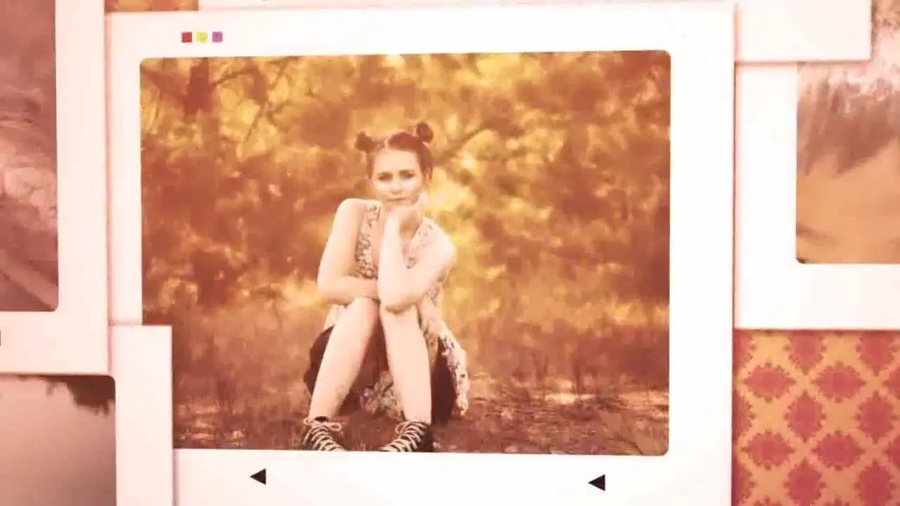 大型照片库优雅显示像素设计精选AE模板