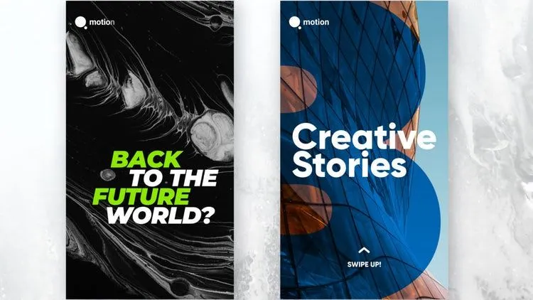 10个酷酷的故事效果展示像素设计精选AE模板