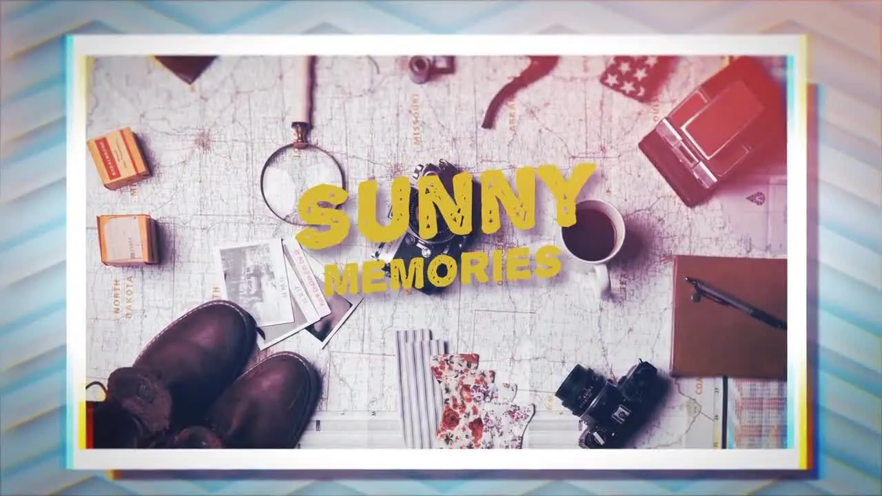 优雅炫酷动画幻灯片像素设计精选AE模板