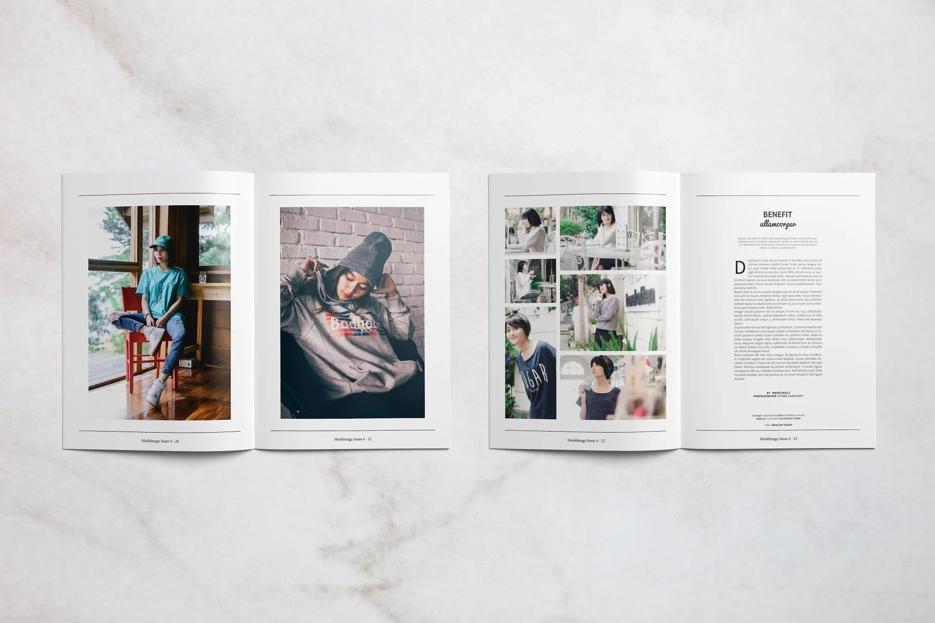 现代时尚主题杂志模板 Modelmagz Magazine插图(2)