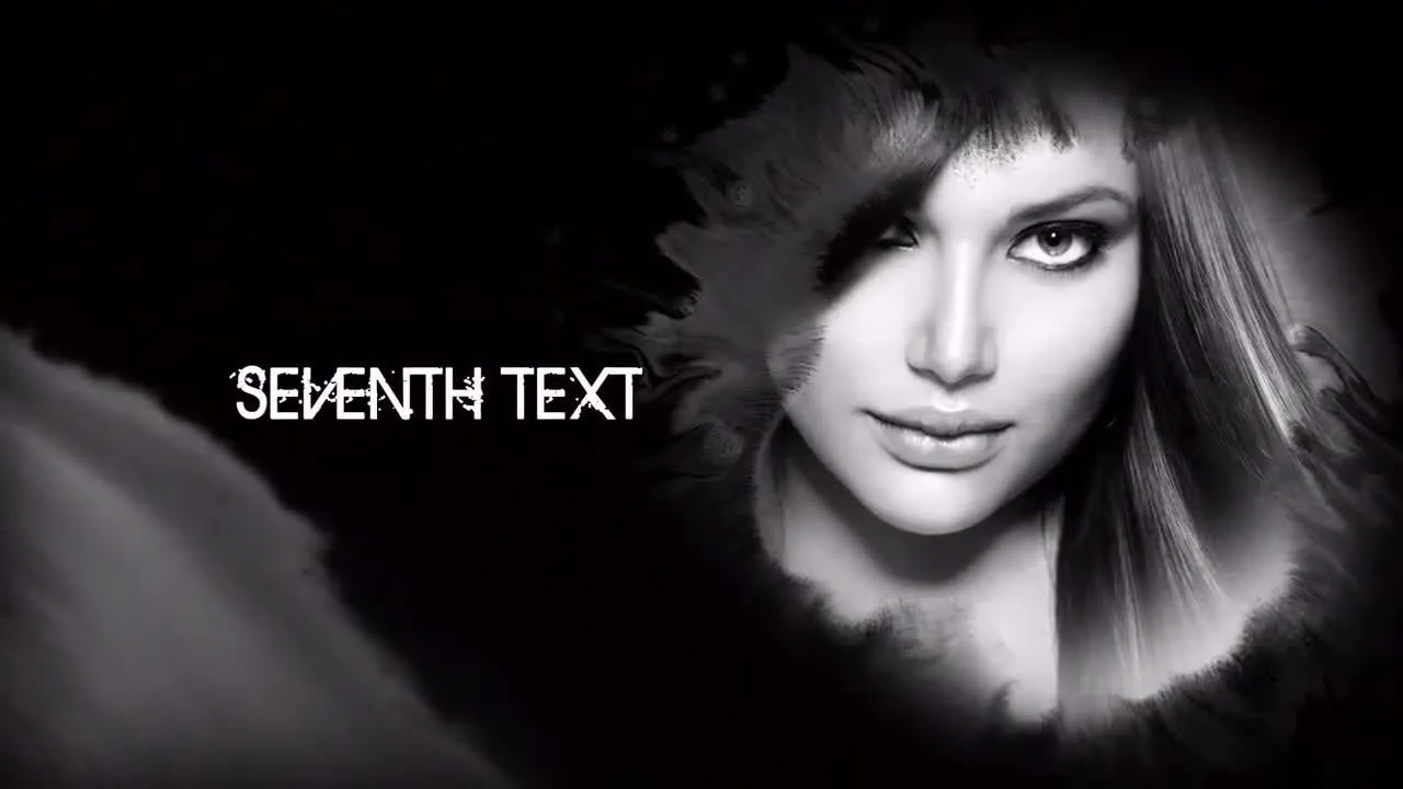 飞溅效果ae视频素材