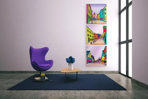 画廊艺术作品画框样机模板Vol.1 Picture Art Mockup [Vol 1]插图(8)