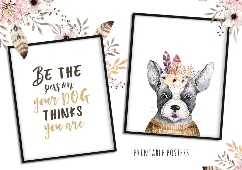 高质量手绘水彩狗狗合集[PNG, PSD]插图(9)