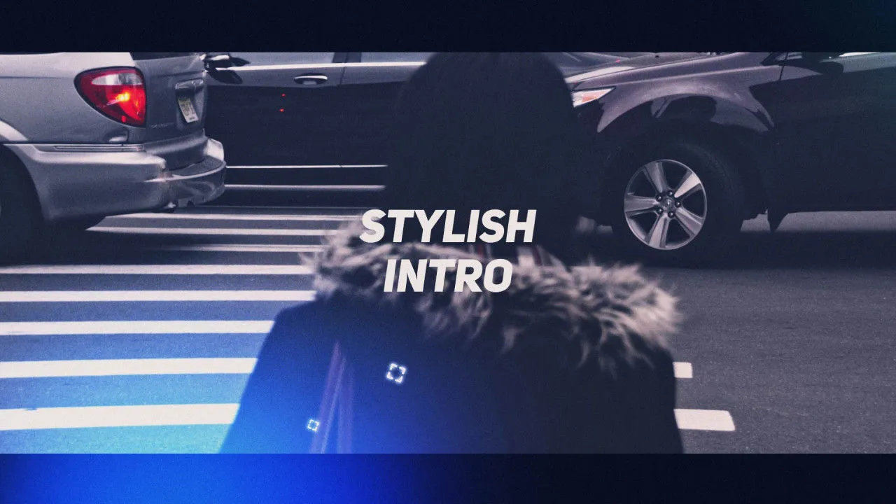 超现代明亮动感时尚开场像素设计精选AE模板