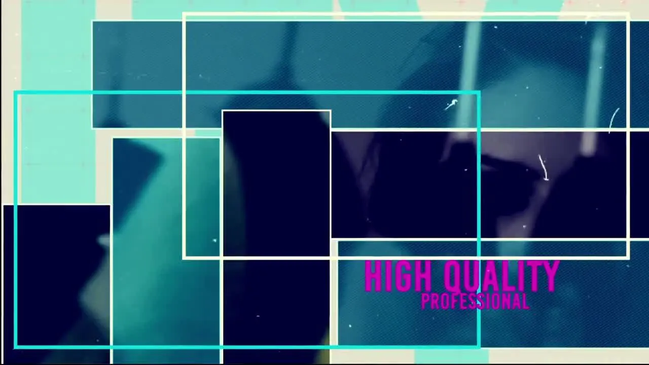 时尚现代的视频推广介绍像素设计精选AE模板