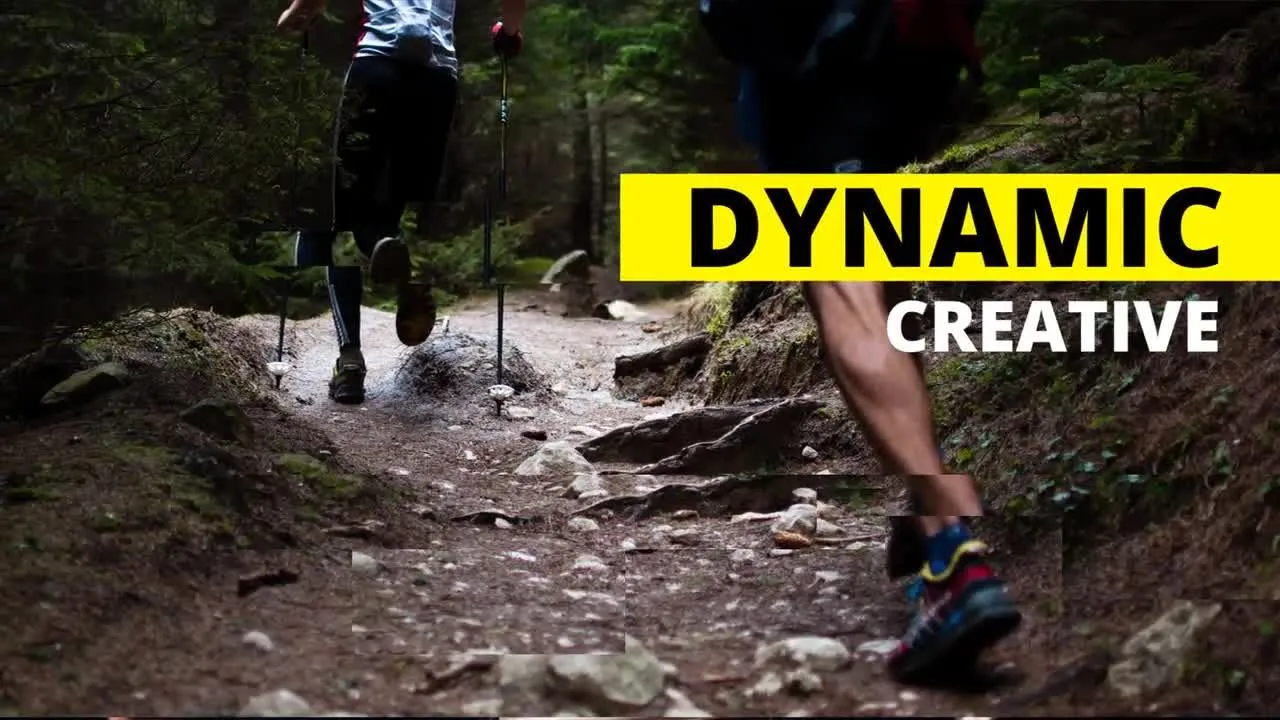 体育运动Glitch转场过渡效果像素设计精选AE模板