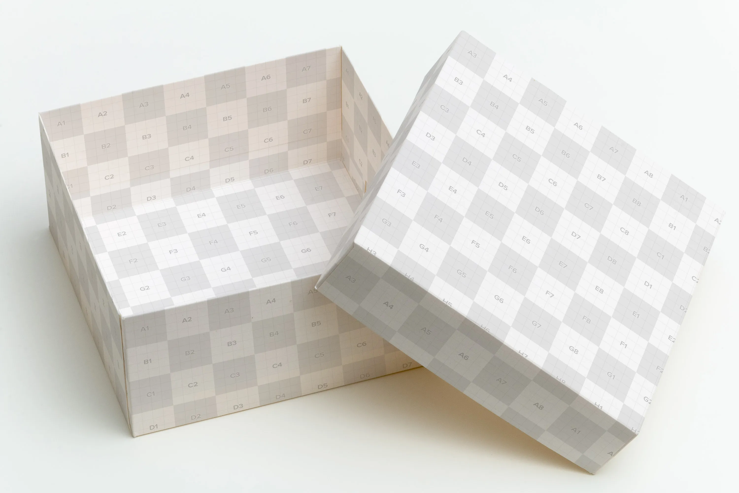 大礼盒礼品包装盒包装设计效果图样机01 Big Gift Box Mockup 01插图(1)