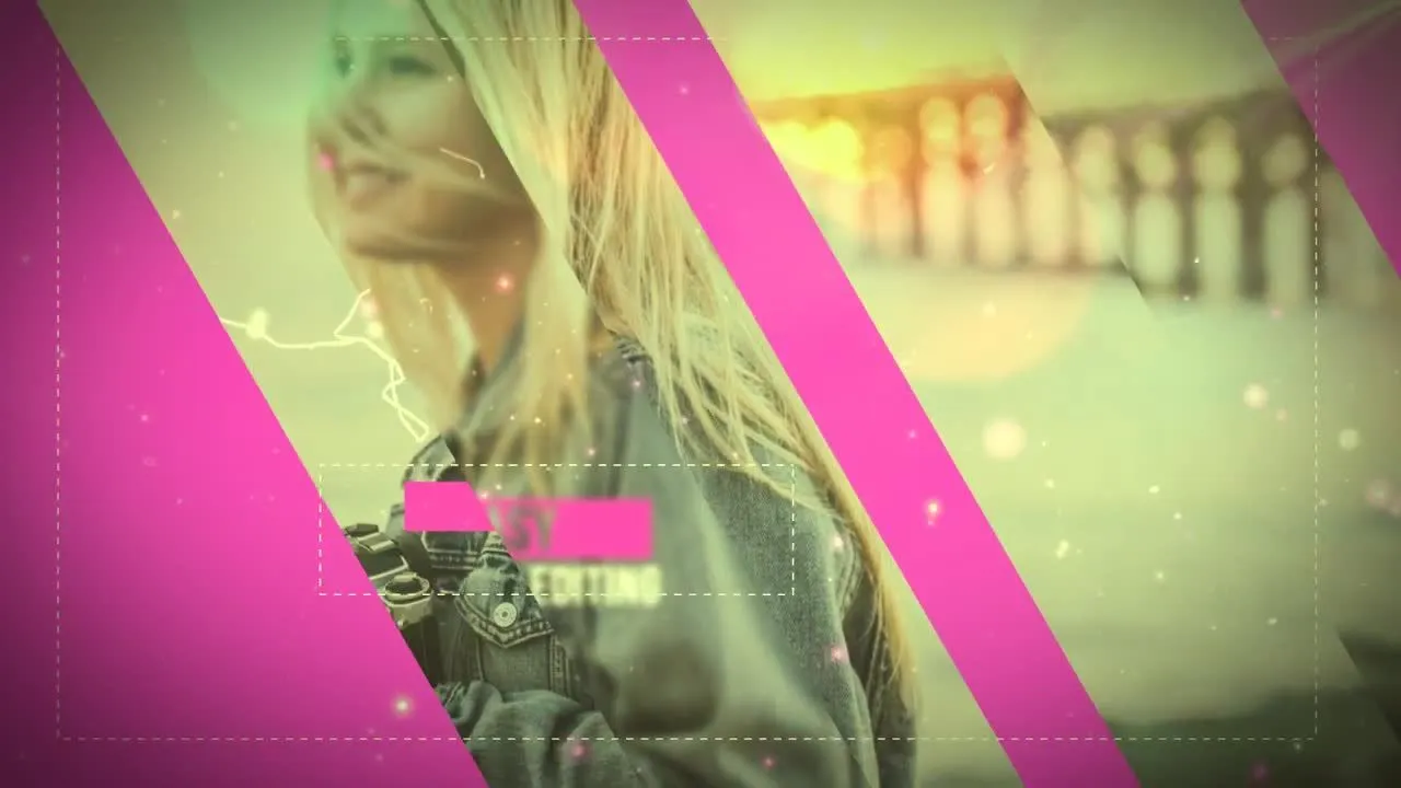 时尚促销幻灯片活动像素设计精选AE模板