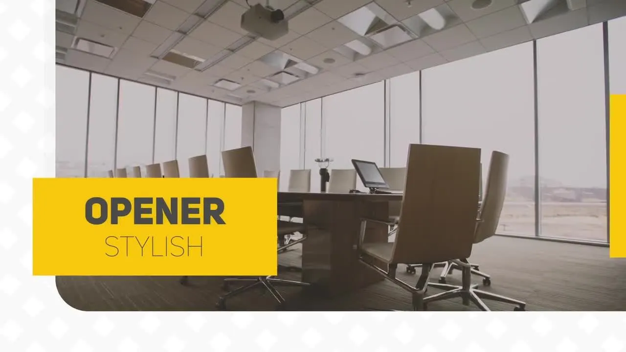 精美时尚现代动画幻灯片像素设计精选AE模板