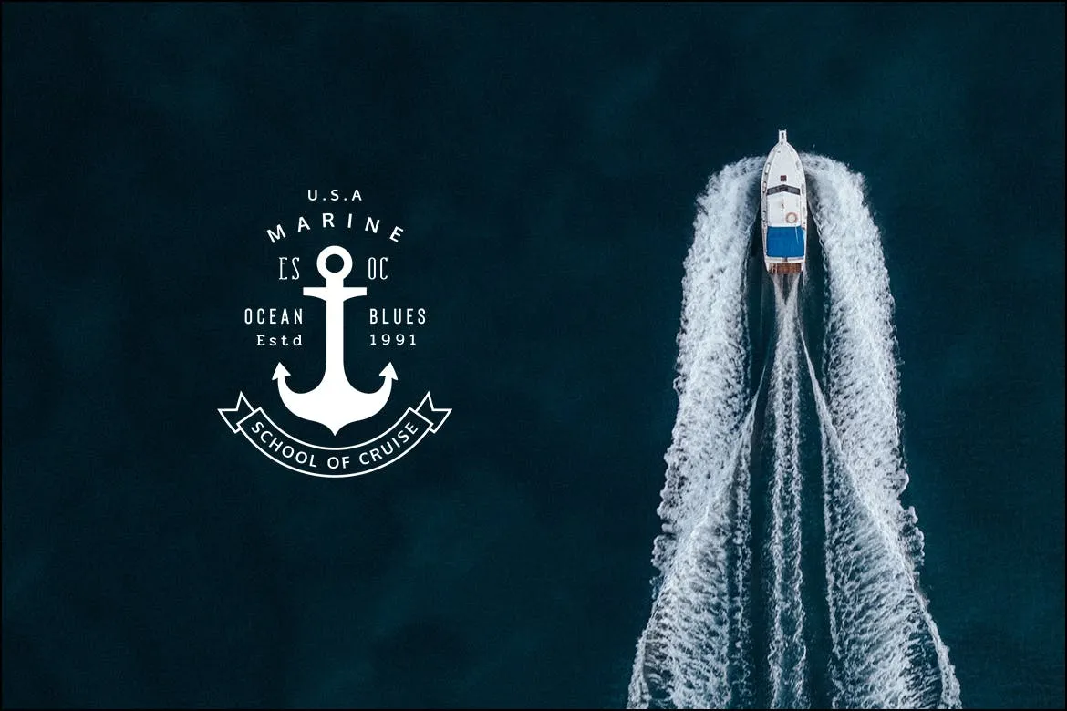 欧美复古设计风格品牌素材库精选LOGO商标模板v22 Vintage Logo & Badge Vol. 22插图(3)