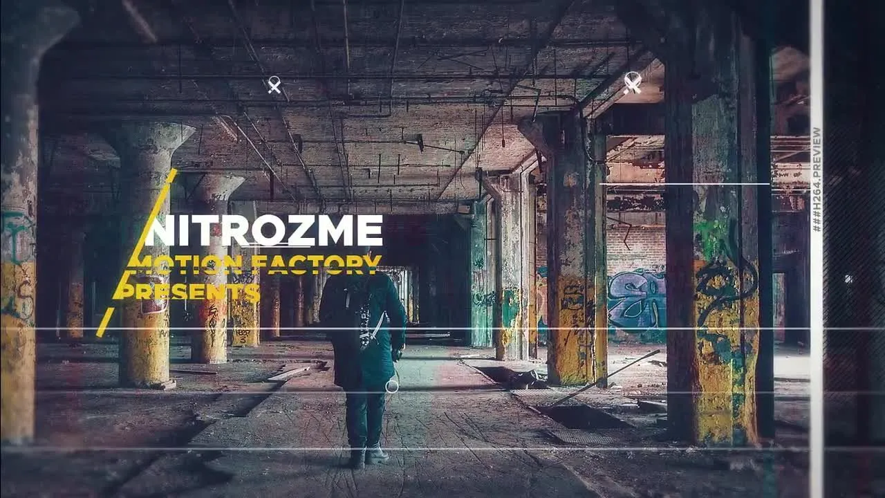 促销活动预告片像素设计精选AE模板