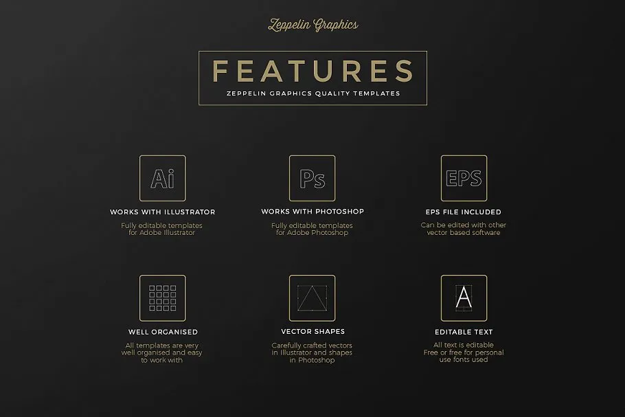 100个小微Logo模板及80个版式Logo模板 100 Minimal Logos + BONUS插图(1)