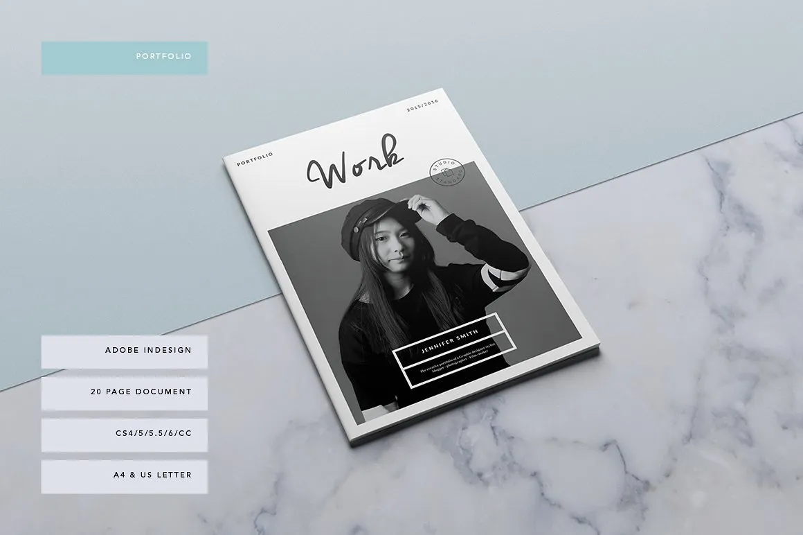 超级个人简历包装手册画册模板（简历模板）