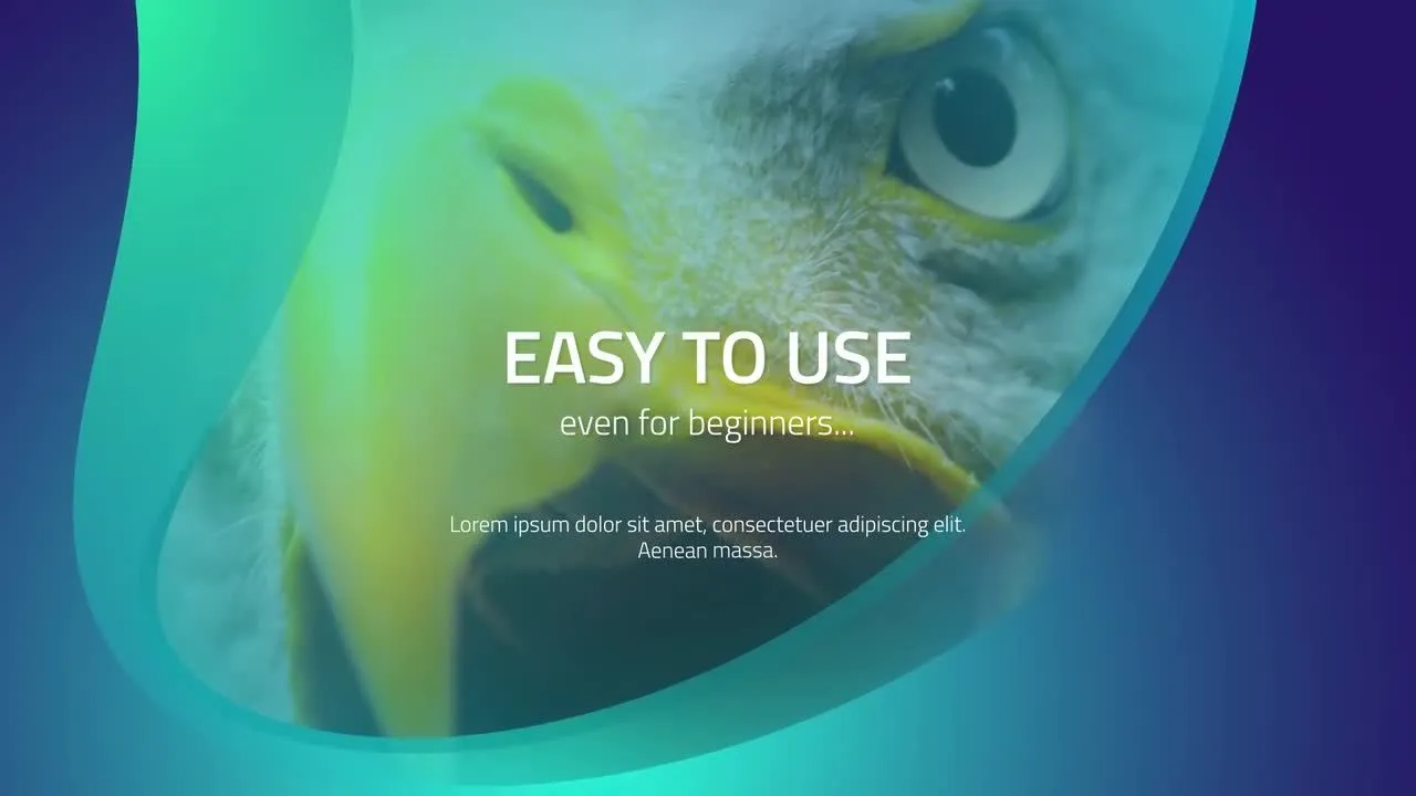 时尚渐变色彩转场特效视频像素设计精选AE模板