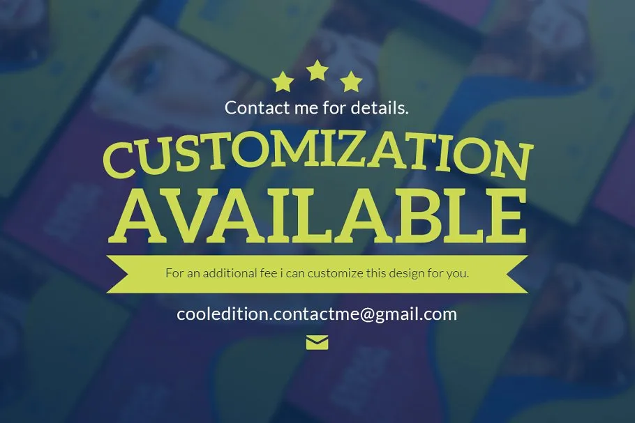 现代创意行业/企业名片设计模板素材 Modern Business Card 5插图(4)