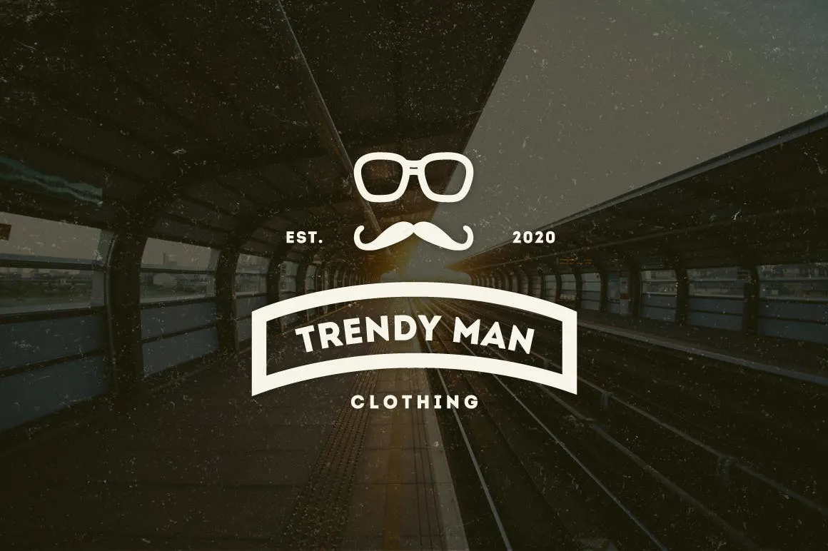 15款复古风格Logo&徽章设计模板v03 15 Vintage Logos & Badges 003插图(1)