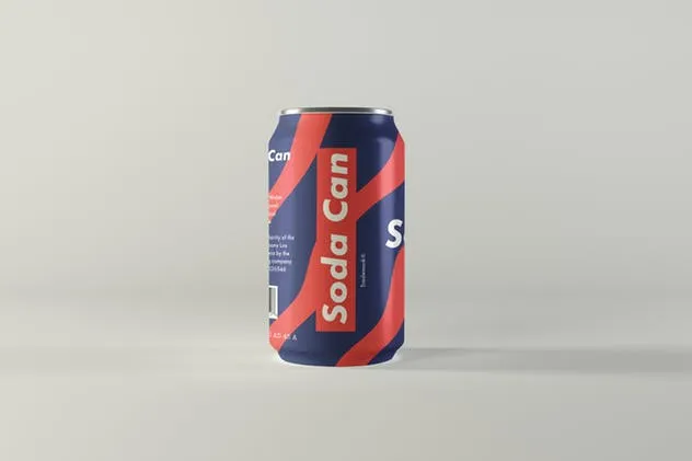 多用途饮料易拉罐外观设计样机模板 Multipurpose Can Mockups插图(1)