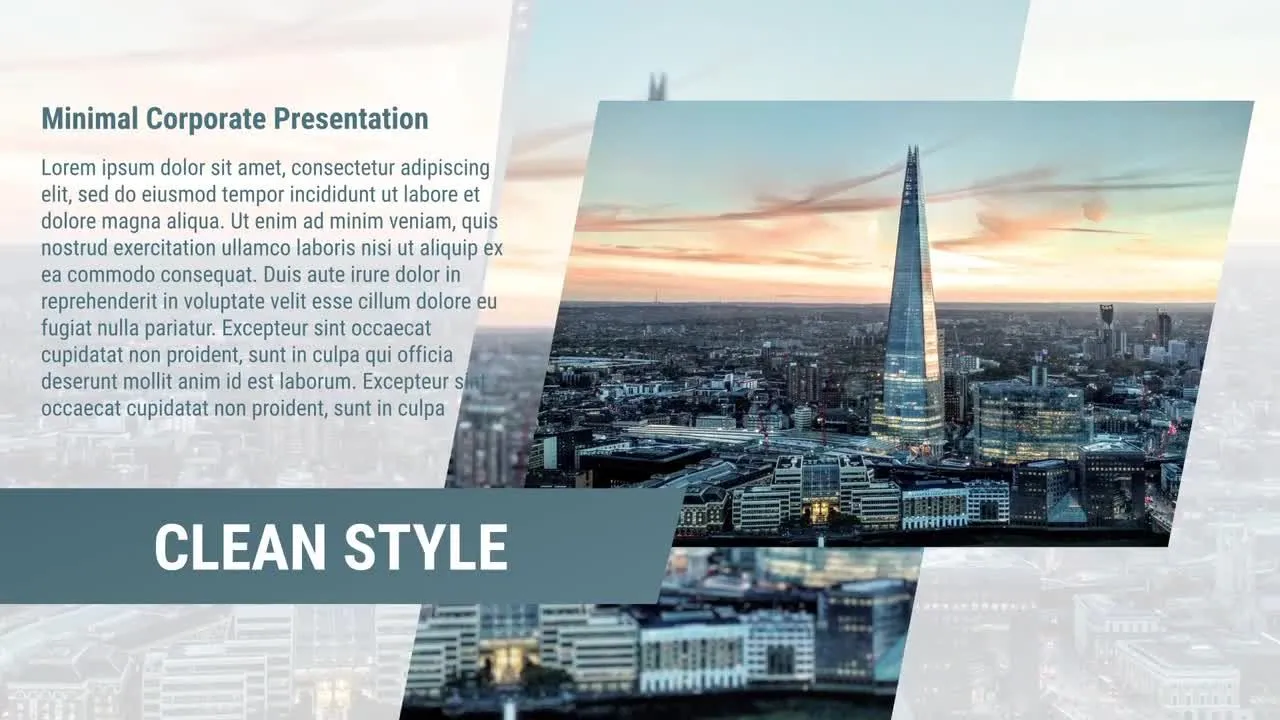 强大过渡效果的清洁企业介绍像素设计精选AE模板