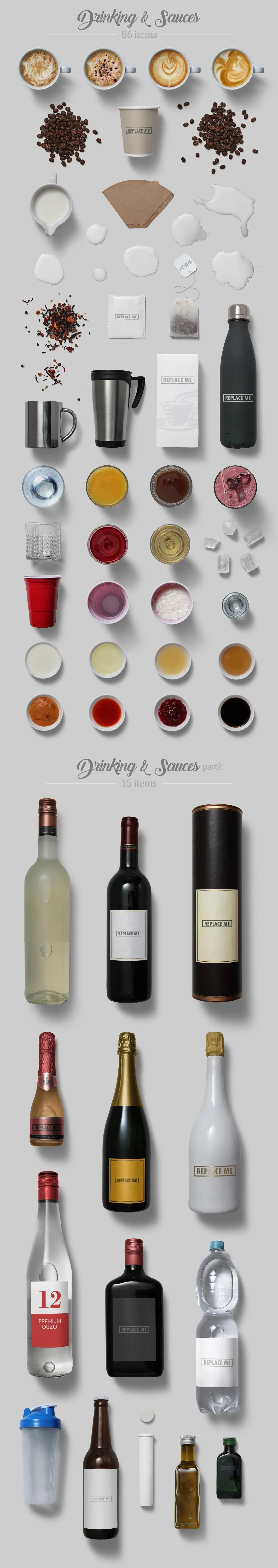 Kitchen Scene Generator–高品质的厨房场景样机下载 9.42 GB[psd,png]插图(11)