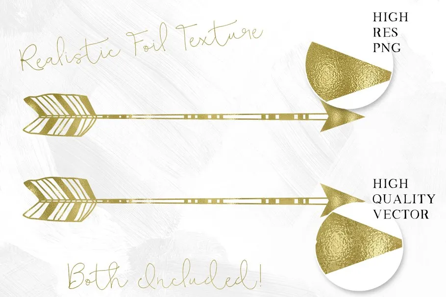 67种奢华金箔元素 67 Gold Foil Elements插图(1)