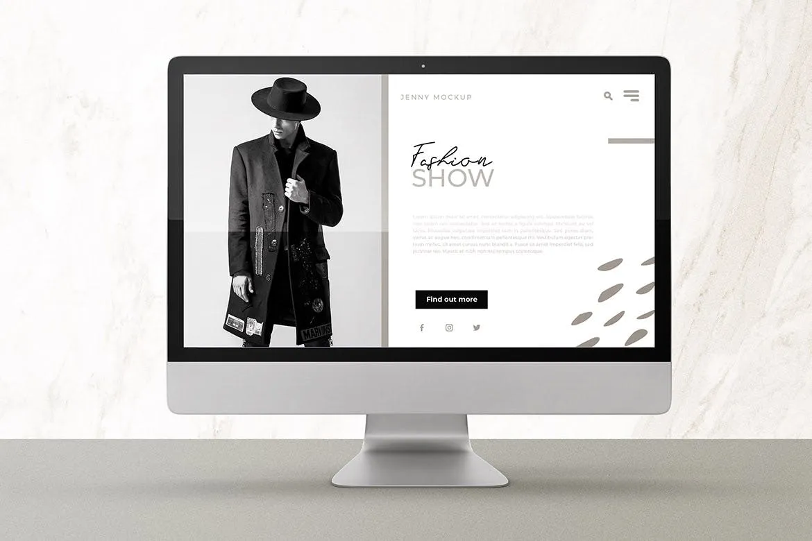 响应式网页设计多设备预览样机PSD模板 Modern Device Mockups插图(3)